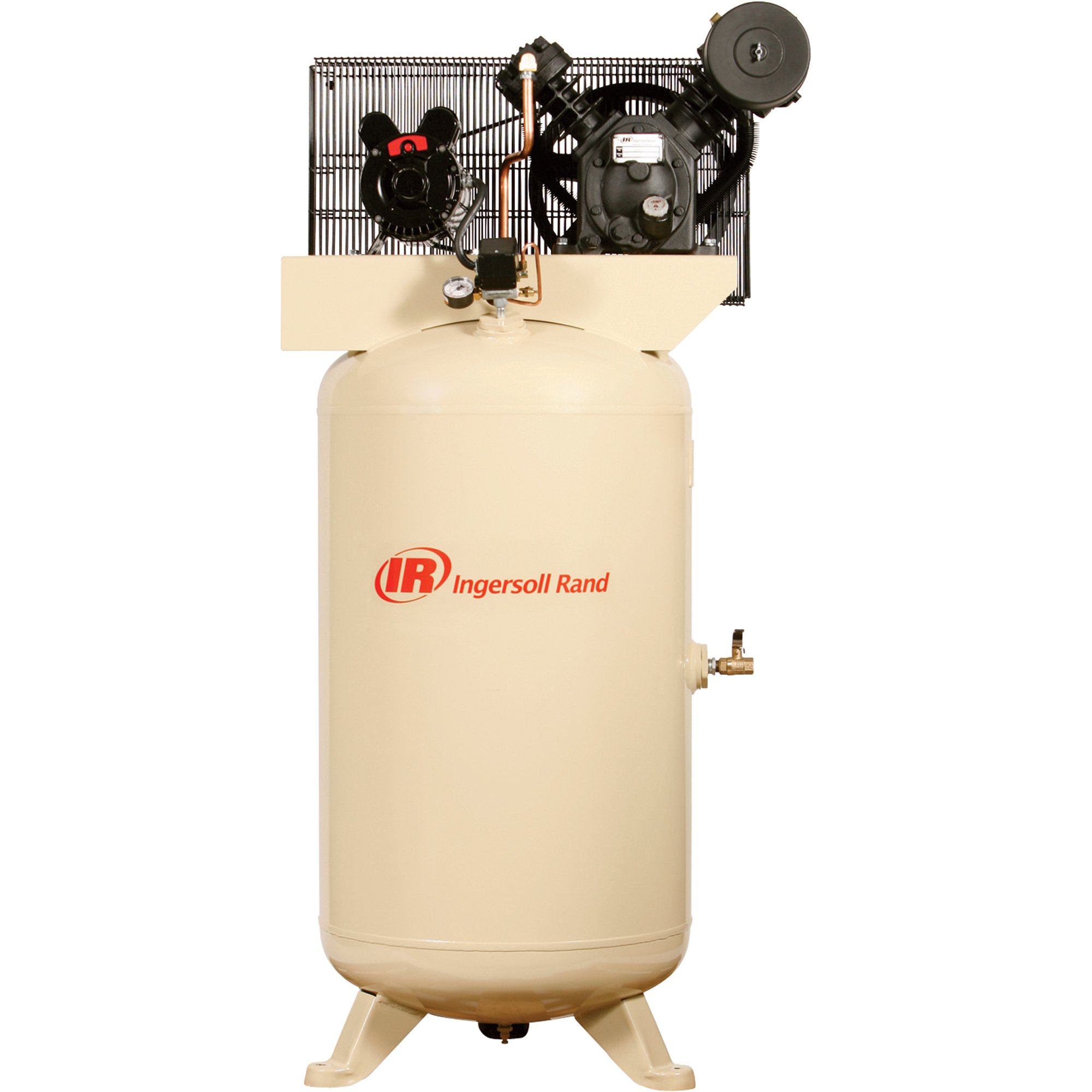 Ingersoll Rand Type-30 Reciprocating Air Compressor, 5 HP, 80 Gallons